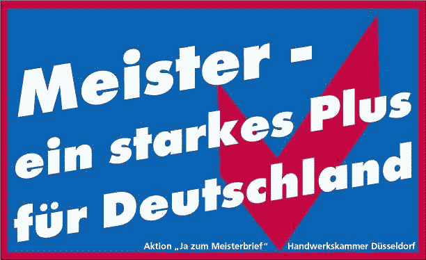 Meister - Ein starkes Plus f&uuml;r Deutschland